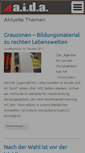 Mobile Screenshot of aida-archiv.de